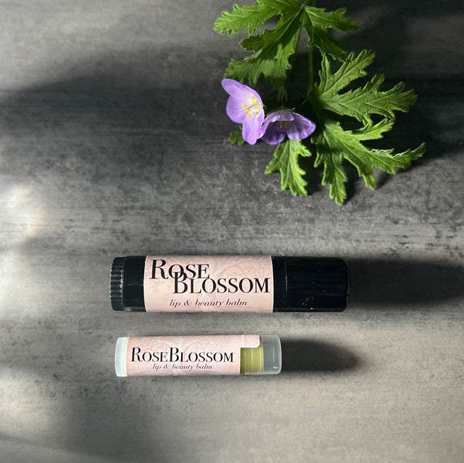 RoseBlossom, lip balm